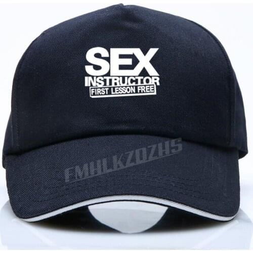 Sex Instructor Funny Creative Mens Men baseball cap 2020 New Cotton Casual sun shade womens Hip Hop Caps
