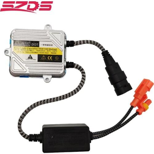 1pcs Hid Xenon Ballast 55W 12V Block Ignition Electronic Ballast 55w Digital Slim Hid Ballast For HID kit Xenon H7 H4 H1 H3 H11