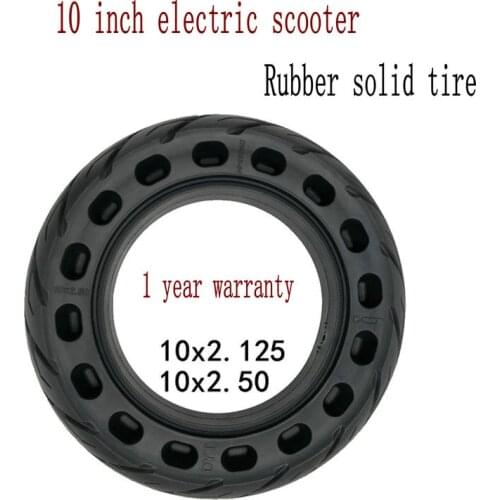 10 Inch Tire Electric Scooter 10x2.50 Solid Tire 10x2.125 Rubber Explosion-Proof Tire