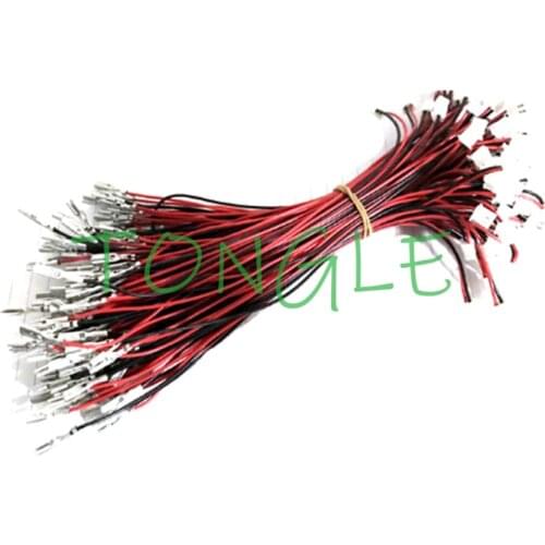 20PCS 2.8mm 4.8mm Terminal Female Connector With 2 Pin Plug Cable Joystick /Button Wires For Arcade Game Machines Accessories