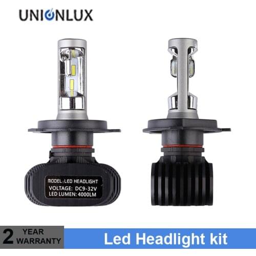 6500k 8000LM Headlight lamp Car LED Headlight Auto Bulbs S1 H1 H3 H4/9003/HB2 Hi/Lo H7 H11 9004 9005 9006 9007