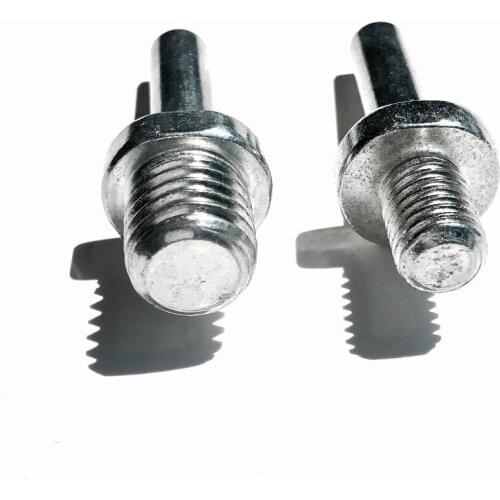 Free shipping of 2pcs M14*8MM&M10*8MM connector rod shank for polishing machine suck pad chunk using for polishing purpose