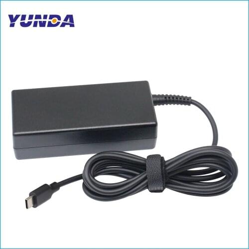 Type C Laptop Power Supply 65W Laptop Adapter 20V 3.25A AC Adapter Charger Replacement for HP