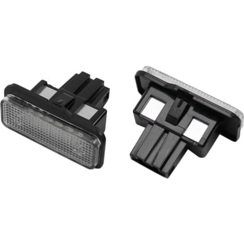For Mercedes W211 4D W203 5D W219 R171 2D 12V Car LED License Plate Light for Benz White Number Plate Lamp