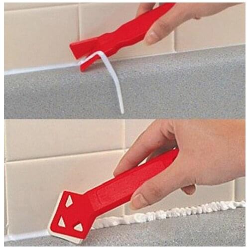 Hot Sale 2 Pieces / set Mini Handmade Tools Scraper Utility Practical Floor Cleaner Tile Cleaner Surface Glue Residual Shovel