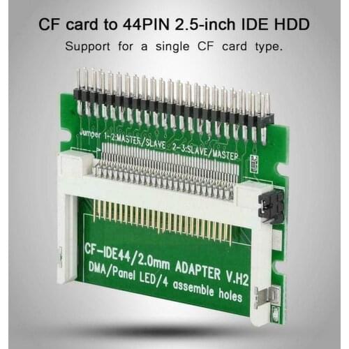 1Pcs CF Compact Card to 44PIN 2.5 "IDE hard drive to port into the directly the IDE host 2.5-inch interface laptop C0O5