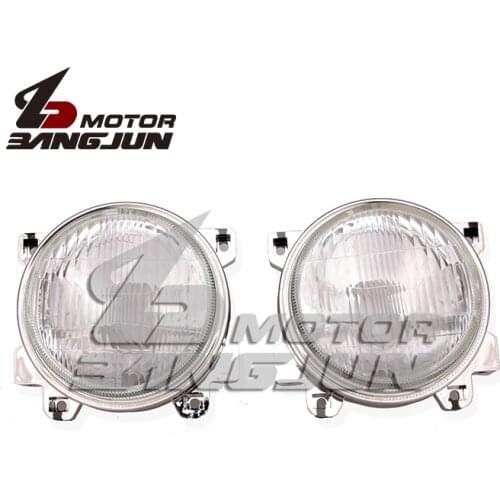 Motorcycle Black Headlight Headlamp Head Lights Lamps Assembly For HONDA CBR250 MC17 19 22 CBR400 MC29 VFR400 MC30