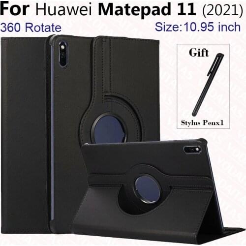 New 2021 360 Rotating Stand CaseFor Huawei Matepad 11 Tablet Cases Cover For Huawei Matepad 11 (2021)10.95 inch Case
