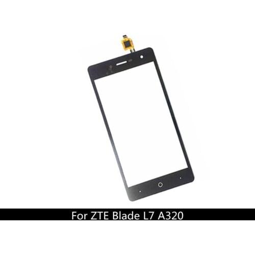 Touchscreen Panel For ZTE Blade L7 A320 Touch Screen Digitizer Sensor Front Glass Replacement With Adhesive tape
