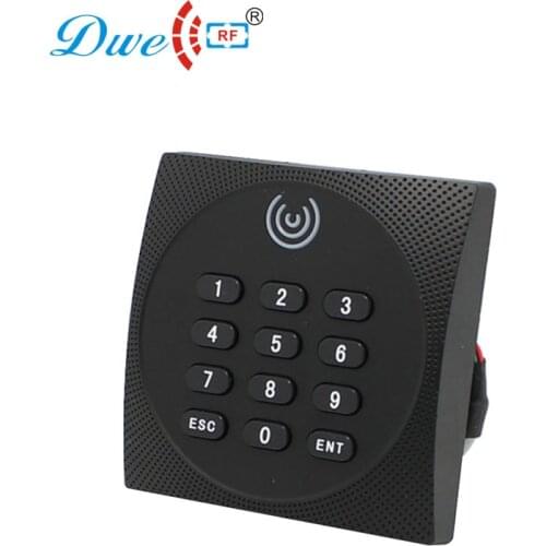 DWE CC RF control card readers em4100 125khz rfid nfc access control keypad card reader wiegand scanner 13.56mhz