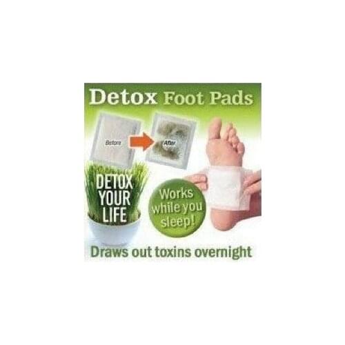Cleanse body slimming series Cleansing Detox Foot Pads as deodorize anti-fatigue foot patch body beauty AS SEEN ON TV