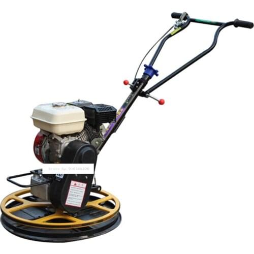 New Arrival 60 Type Gasoline Edger Edging Machine Walk Behind Concrete Trowel Machine Troweling Machine 600mm Working Diameter