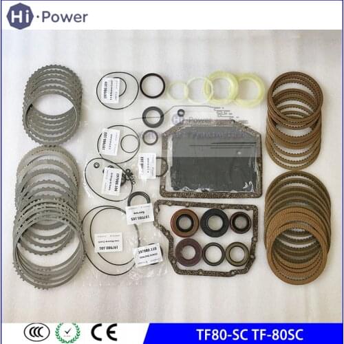 TF80-SC TF81-SC Automatic Transmission Master Rebuild Kit For VOLVO CADILLAC FORD LINCOLN MAZDA OPEL/VAUXHALL TF80SC TF81SC