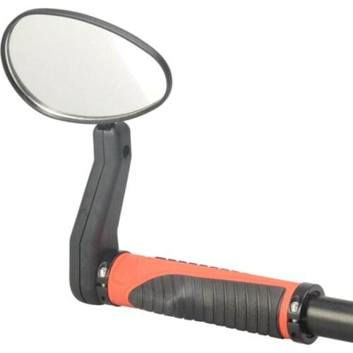 Bicycle Rear Bike Handlebar End Mirror MTB Handlebar Side Safety Rear Mirror Road Bike Flexible Rearview Mirrors
