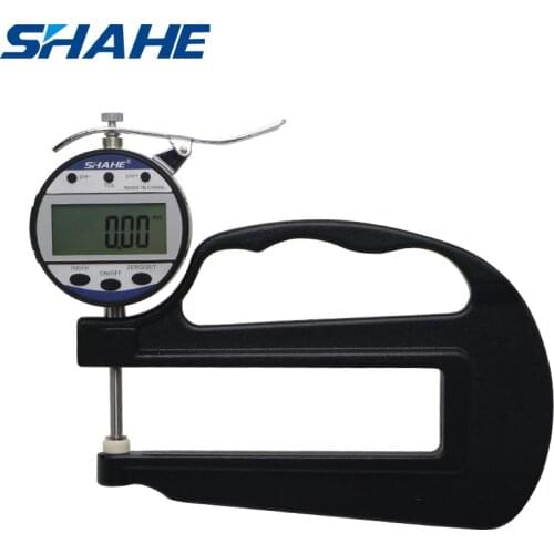 0-25 mm 0.01 mm high accuracy digital thickness gauge Throat depth 120 mm paper leather glass thickness gauge measuring tools