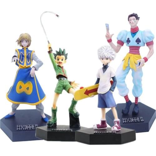 Japanese Hunter X Hunter Killua Zoldyck Gon Freecss Chrollo Lucilfer DX Figure Vol.5 Collection Model Toys gift