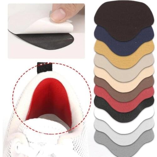 4pcs Invisible Heel Pad Sport Running Shoes Insoles Heel Liner Grips Protector Sticker Patch Adjust Size Protect Heel Foot Care