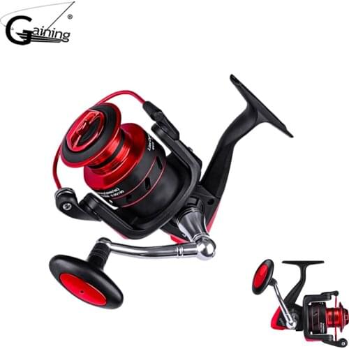 11+1BB Water Resistance Spinning Reel 5.2:1 Fishing Reel 19KG Max Drag Power Fishing Reel for Bass Pike Fishing