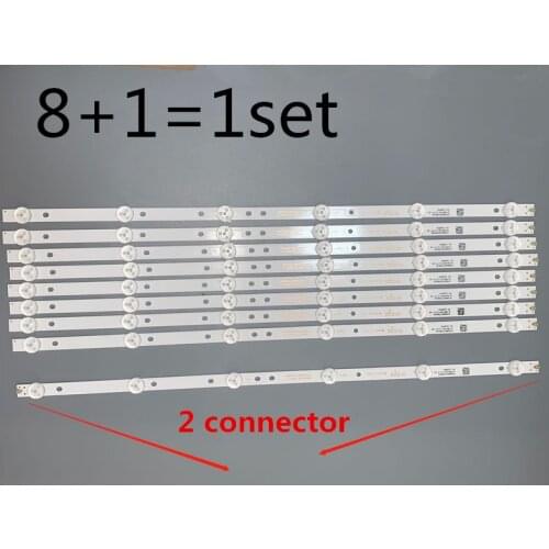 5SET/ LED strip for Philips 49inch TV 49PUF6050/T3 backlight K490WD7 A1 4708-K490WD-A2213K01 K490WD715A026 D-PGH-BY-2-F4 HD