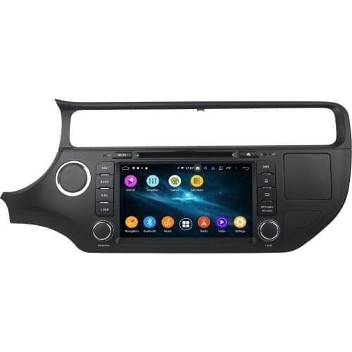 8" 2 Din 6 Core PX6 Android 9.0 Car Multimedia Player For KIA K3 RIO 2015 Radio 4G+64G DVD Player Stereo 1024*600 Audio DSP GPS