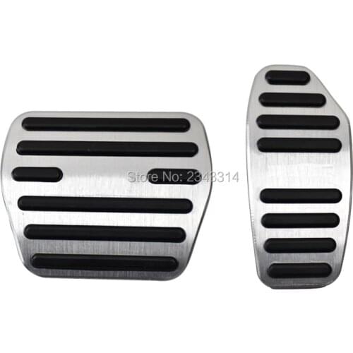 Aluminum Car Accessories Pedals Foot Pads Fuel Accelerator Brake Clucth Pedal Cover For Nissan Juke 2019 2020