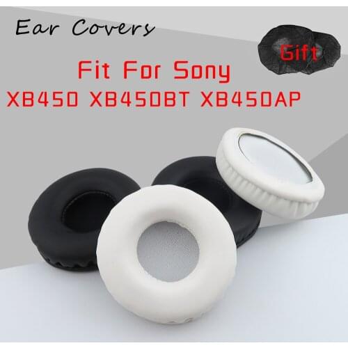 Earpads For Sony XB450 XB450AP XB450BT Headphone Earpads Replacement Headset Ear Pad PU Leather Sponge Foam