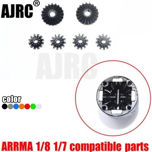 ARRMA KRATON/SENTON/TYOHON/TALION45# Hardened steel front, middle and rear compatible differential gear ARRMA-AR310436