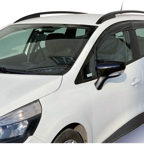 For Mirror cover bat mirror cover Renault Clio 4 2012 2013 2014 2015 2016 2017 2018 piano black 2 PCs left Right