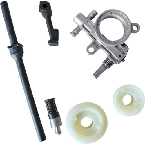 Oil Pump Filter Pipe Hose Line worm Kit For Chinese 25CC 2500 Chainsaw Spare U50E