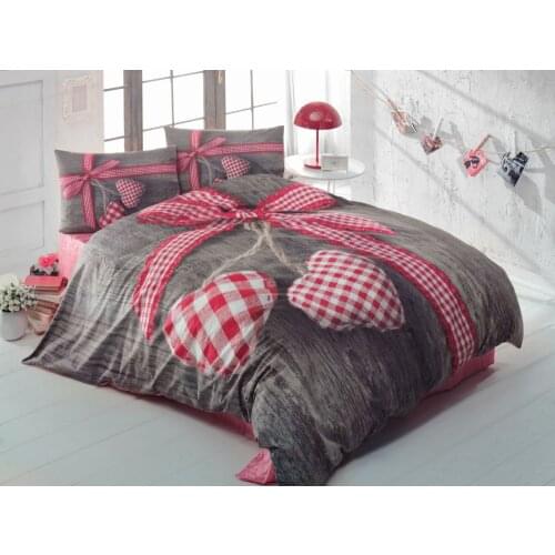 Cotton Box Turkey Double Duvet Duvet Cover Bed Sheet Pillowcase King Size Duvet Cover Bedding 100% Cotton Bedroom 4 Piece Love