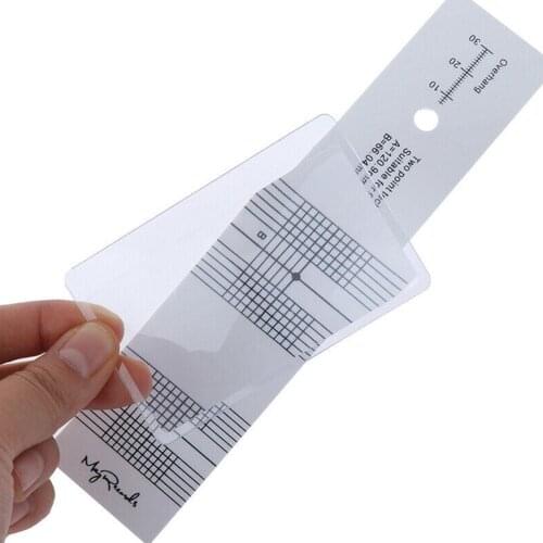 Overshoot Protractor Pickup Calibration Distance Gauge Phonograph Cartridge Vinyl Protractor Turntable Alignment Stylus Rec Q0T6
