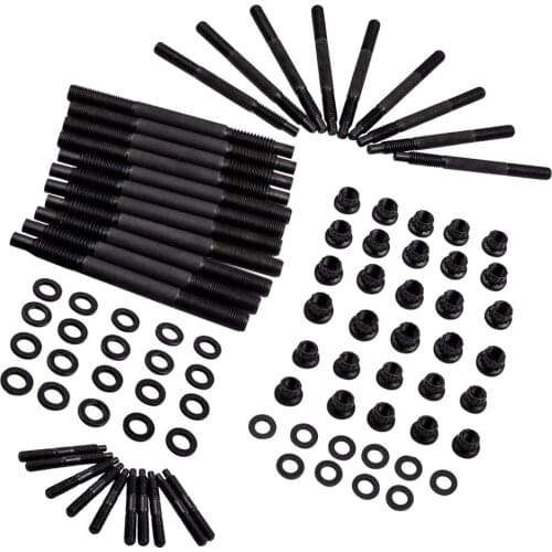 Cylinder Head Stud Kit for Chevy LS1 LS6 4.8L 5.3L 5.7L 6.0L Hex Head 12-point