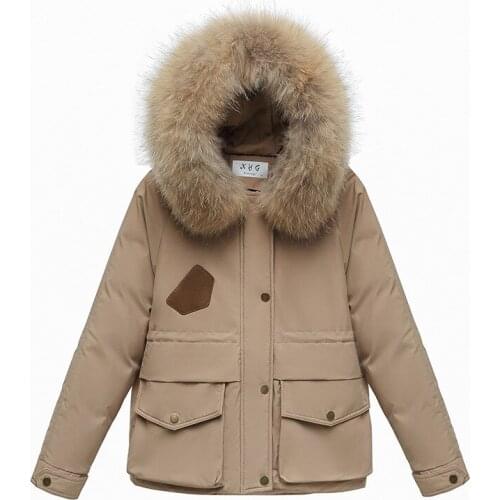 New Classic Winter Warm Parkas Womens Clothing Fashion Hooded Cotton Coat Loose Down Padded Winter Jacket Trendy Womens coat