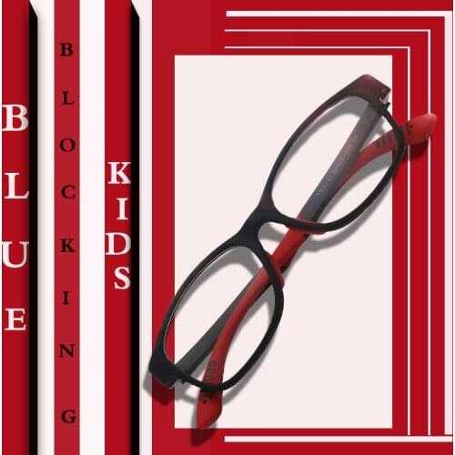 New Anti blue Light Kids Glasses Boys Girls Optical Frame Computer Transparent Glasses Children Silicone Soft Eyeglasses
