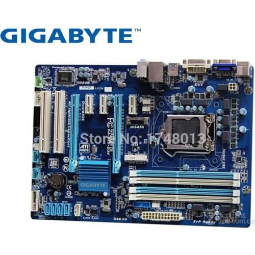 Original motherboard for Gigabyte GA-B75-D3V boards LGA 1155 DDR3 B75-D3V mainboard 32GB B75 used Desktop motherboard