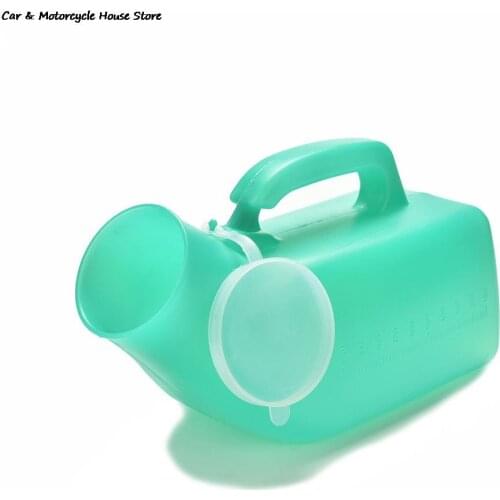Portable 1200ml Washable Unisex Mobile Toilet Car Travel Camp Urine Pee Handle Urinary Bottle Urinal Storage Health Care