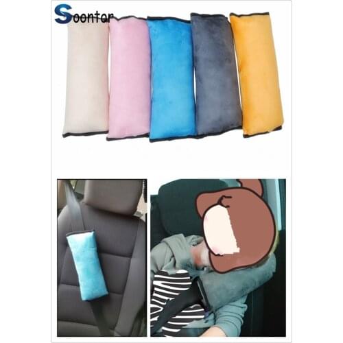Car baby child seat belt pillow Universal shoulder strap for Chevrolet Miray Caprice Agile Stingray Aveo5 Matiz Lumina HHR