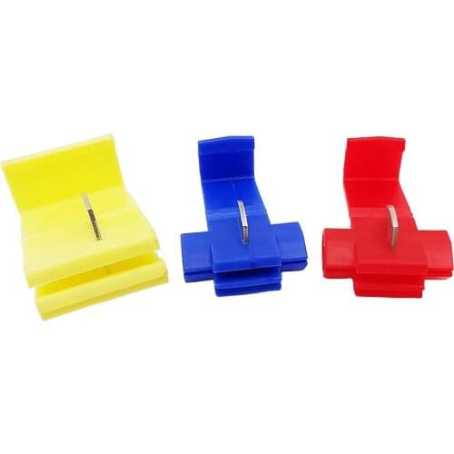 Scotch Lock Fast Splice Crimp Branch Electrical Wire Connector No-Welding No-Breaking Line Clamp AWG 22-18 Cold Pressed Terminal