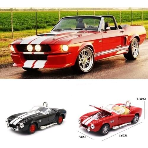 Alloy Model Simulation Model Vintage Car Autobahn Classic Car Model Off-Road Metal Ornament Decoration Parts Return Car Model