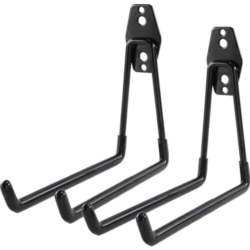 Heavy Duty Garage Storage Utility Hooks for Ladders & Tools, Wall Mount Garage Hanger & Organizer - Tool Holder U Hook with Anti