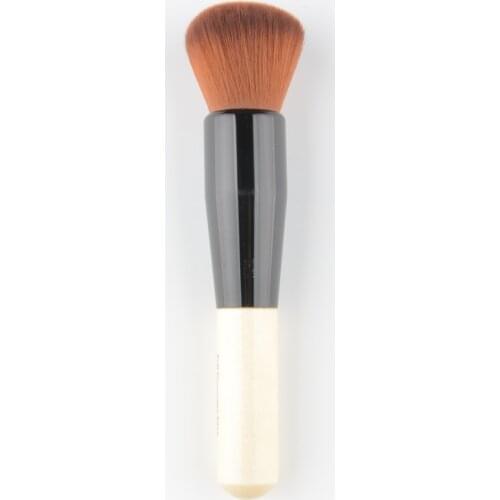 1 piece Foundation Makeup brushes White wood handle Blusher powder contour Make up brush cosmetic tool