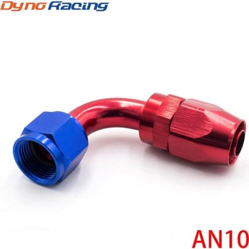 AN 10 Fitting AN10 Aluminum Fittings 90 Degree Oil/Fuel/Swivel hose fittings(Swivel Hose End Fitting) YC100354-90RD