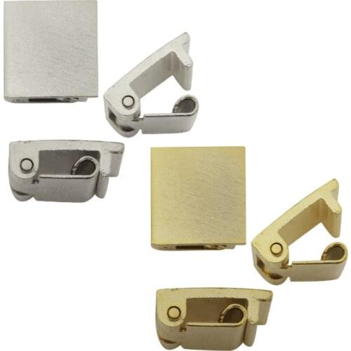 45PCs Watch Band Clasp Center Catch Open End Clasps Series