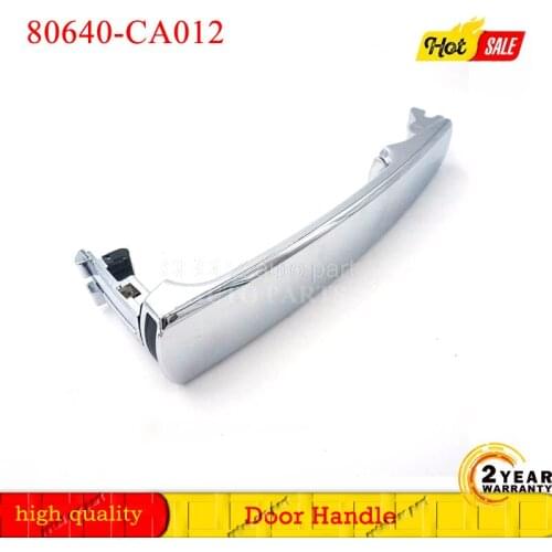 80640-CA012 80645-CA000 ABS 2pcs/set Front Left ABS Chrome Door Handle For Nissan for Infiniti FX35 FX45 2003-2013