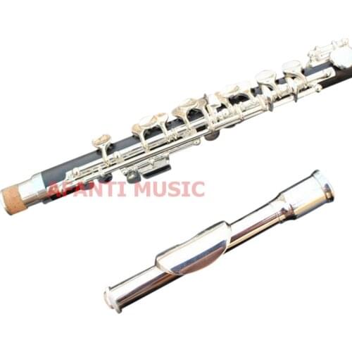 Afanti Music Bb tone / Bakelite / Nickel Plated Piccolo (API-105)