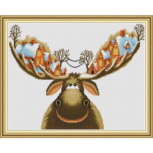 Diamond Painting Full Drill Square/Round Mosaic Rhinestone Christmas Patterns 5D DIY Diamond Painting Embroidery Kit Home Decor