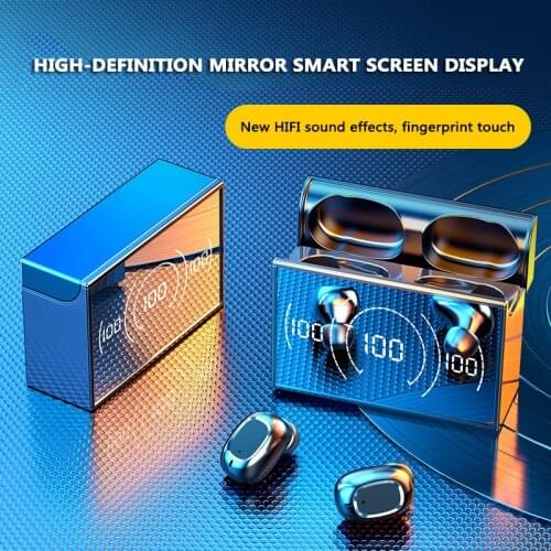 BH133 Earbuds TWS Bluetooth 5.0 Earphone In-Ear Touch Control Noise Cancelling Wireless Gaming Headphone Sports Headset