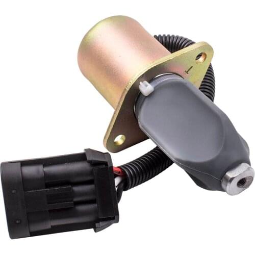 Fuel Shut off Solenoid Switch valve for Bobcat Skid Steer 325 328 331 334