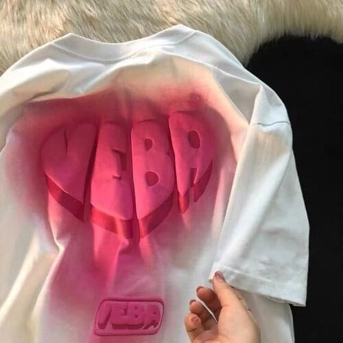 T Shirt Streetwear Men Oversize Hip Hop T-Shirt Couple Harajuku Tshirt Summer Short Sleeve Cotton Loose Tops Tees Mens Tops