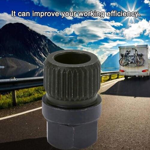 Generator Pulley Removal Tool Alternator Clutch Free 33 Pulley Wheel Tool For VW Removal For GOLF 17*33mm/0.67*1.3"(D*H) R8V6